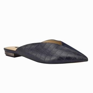 Nine West Flora Mules - Black - Ireland (CX4216053)